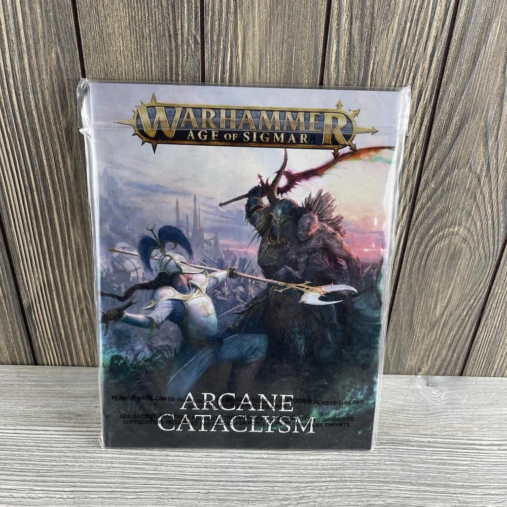 Warhammer Age of Sigmar Arcane Cataclysm Books Games Workshop Rules pack